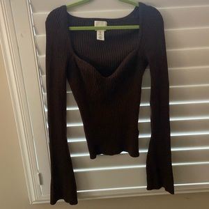 Brown H&M long sleeve